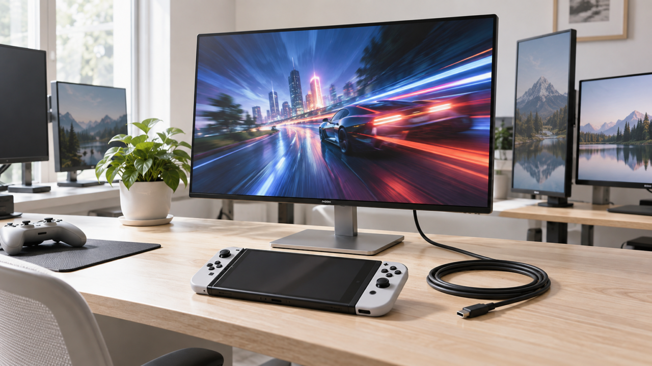 Switch 2の120fps用モニター候補を比較｜接続条件と選び方