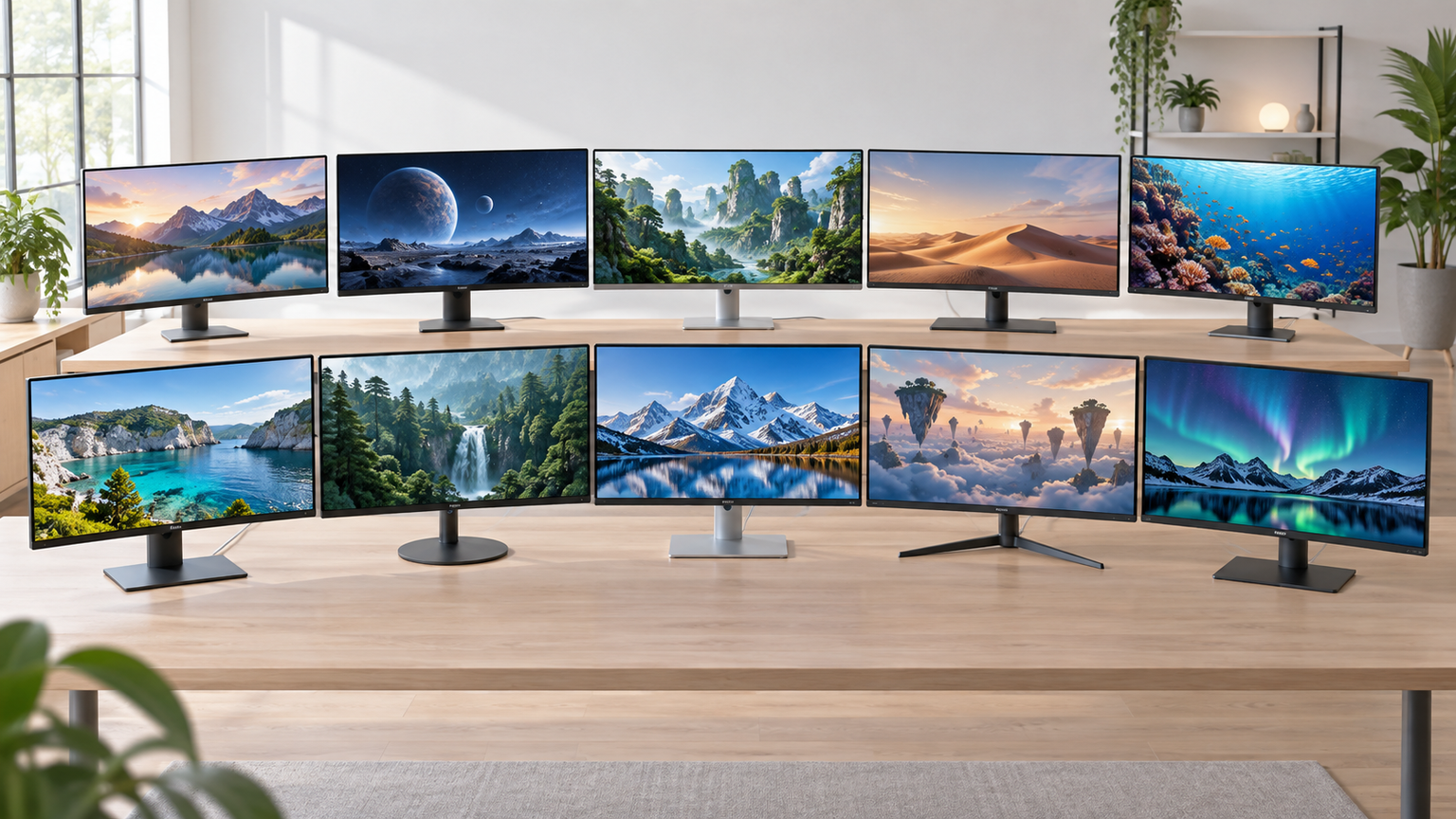 27インチの4K・WQHDモニター10製品を比較