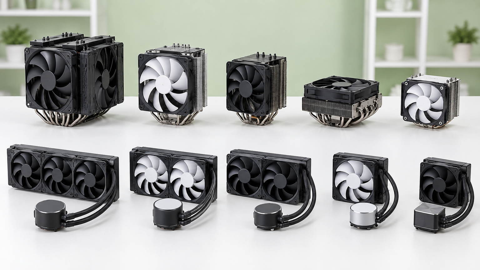7800X3D対応の空冷・簡易水冷クーラー10製品を比較