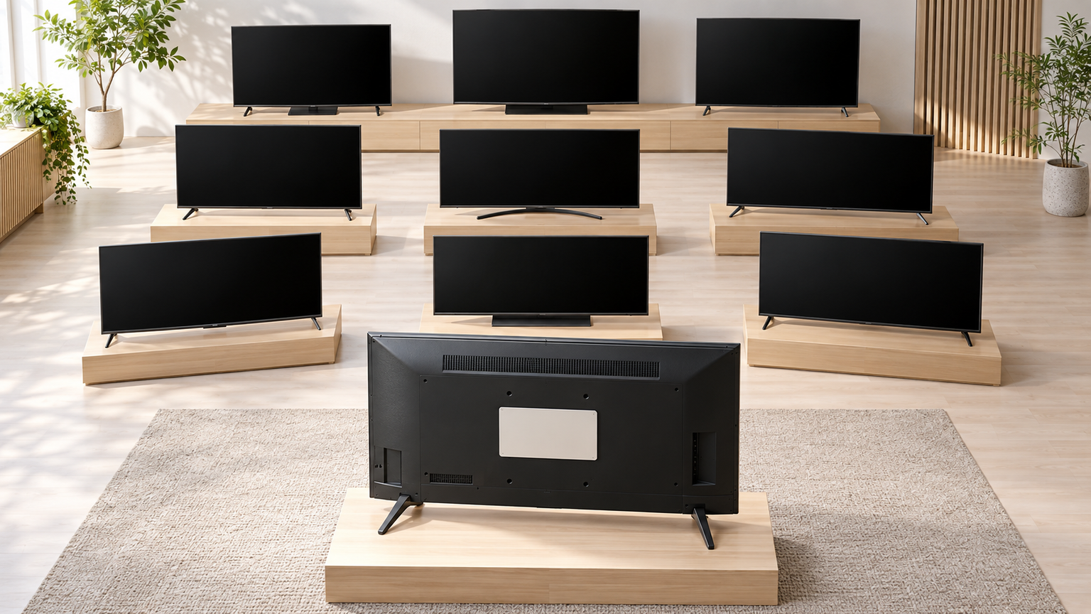 日本製であることを取得済み商品情報から確認できるテレビ1件と比較対象9件を比較