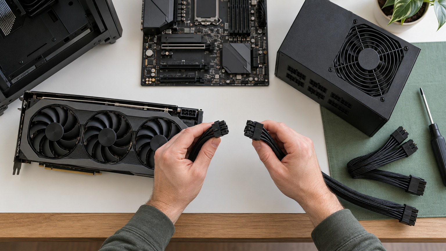 RTX 5070 Ti用電源の容量と接続条件を決める方法