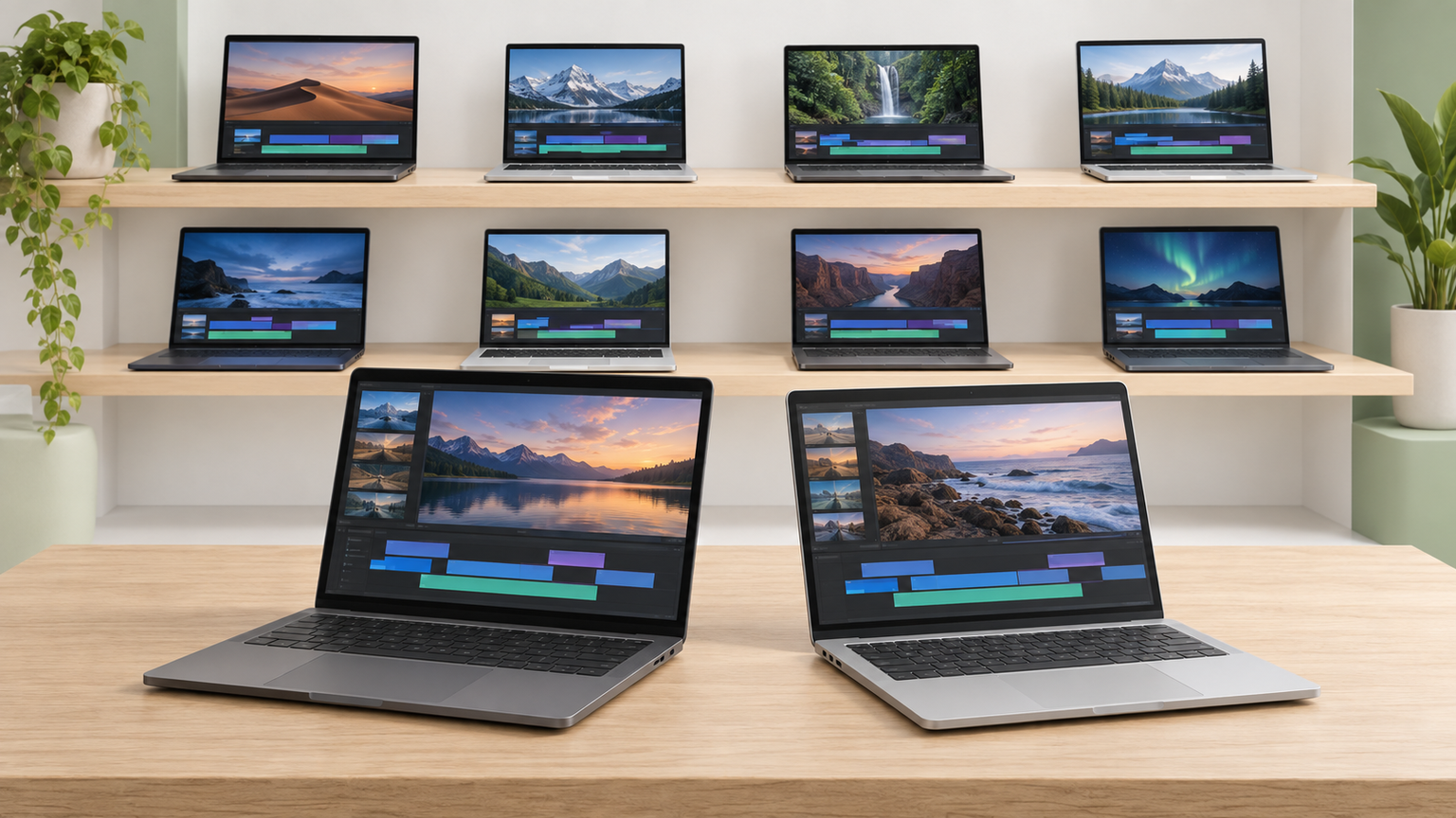 動画編集用途で検討する、M5チップと16GBメモリを搭載したMacBook Air本体2件と比較対象8件を比較
