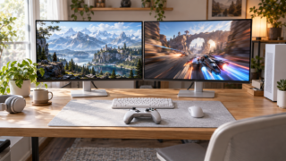 27インチの4KとWQHDはどっち？ゲーム用途での選び方と違い