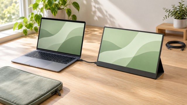 モバイルモニターのおすすめメーカーは？品質・接続・携帯性で比較