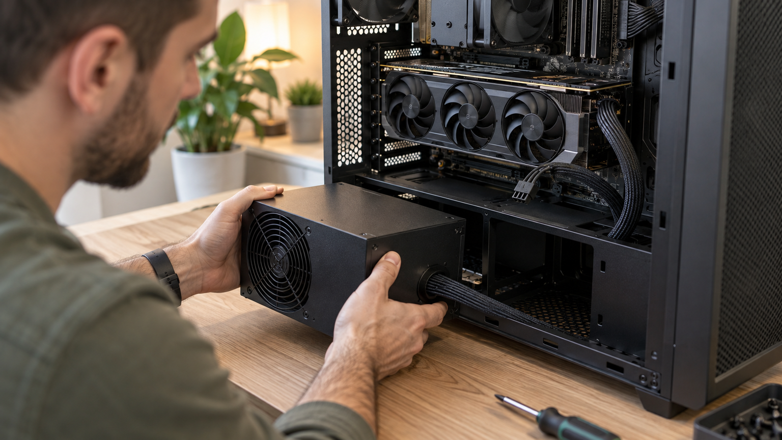 RTX 5070 Ti用電源は容量・端子・ケース適合で決めよう