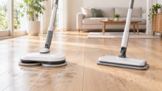 電動モップは回転式と振動式のどっち？違いと選び方を比較