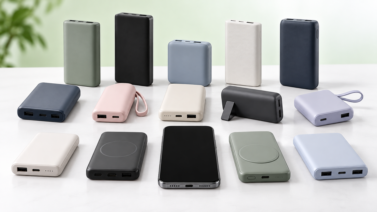 ワイヤレス対応モバイルバッテリーなど10商品を比較