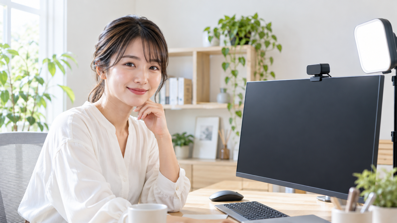 webカメラの美肌補正でおすすめは？自然に綺麗に映る選び方