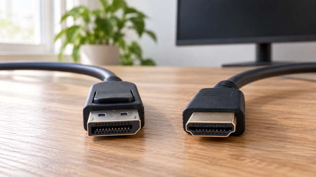 DisplayPortケーブルとHDMIの違いは？接続方向と選び方を解説
