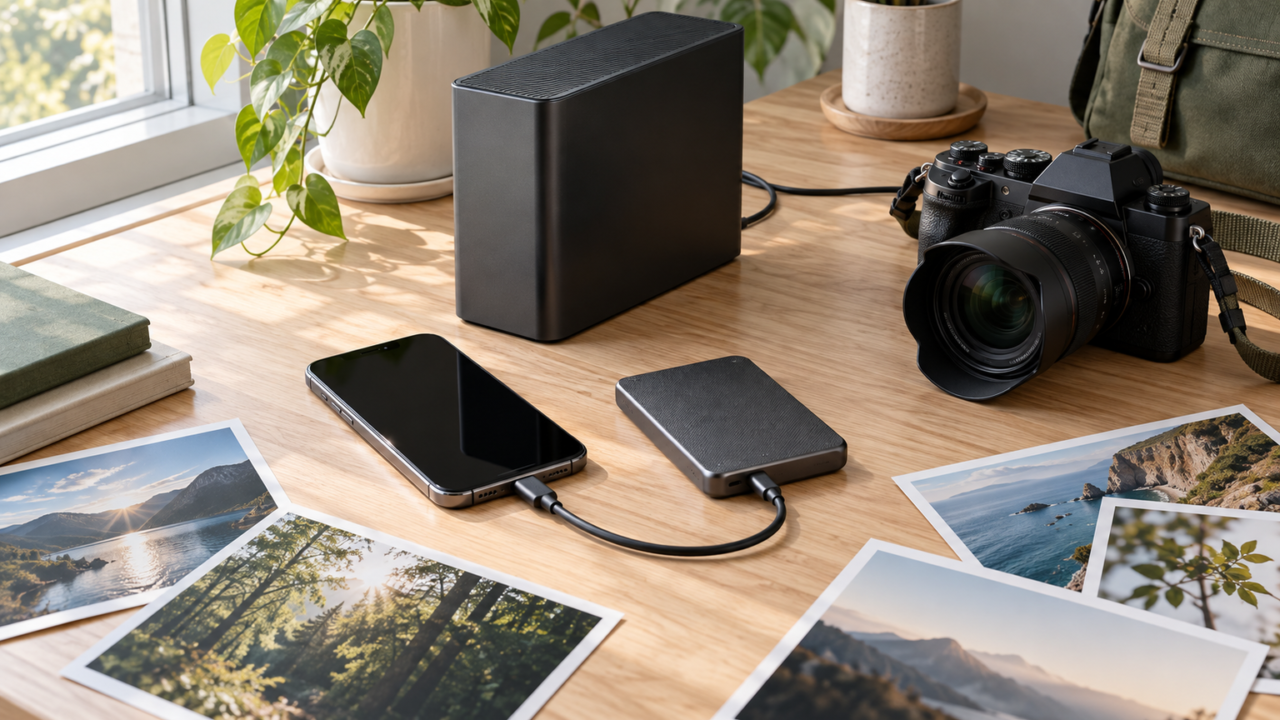 写真保存はHDDとSSDどっち？長期保管とスマホ用の選び方