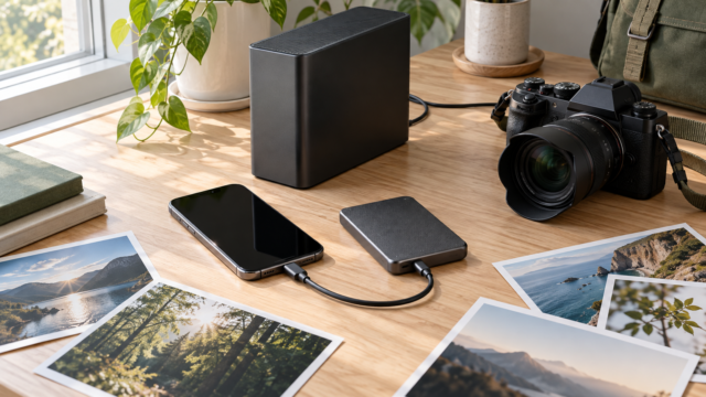 写真保存はHDDとSSDどっち？長期保管とスマホ用の選び方