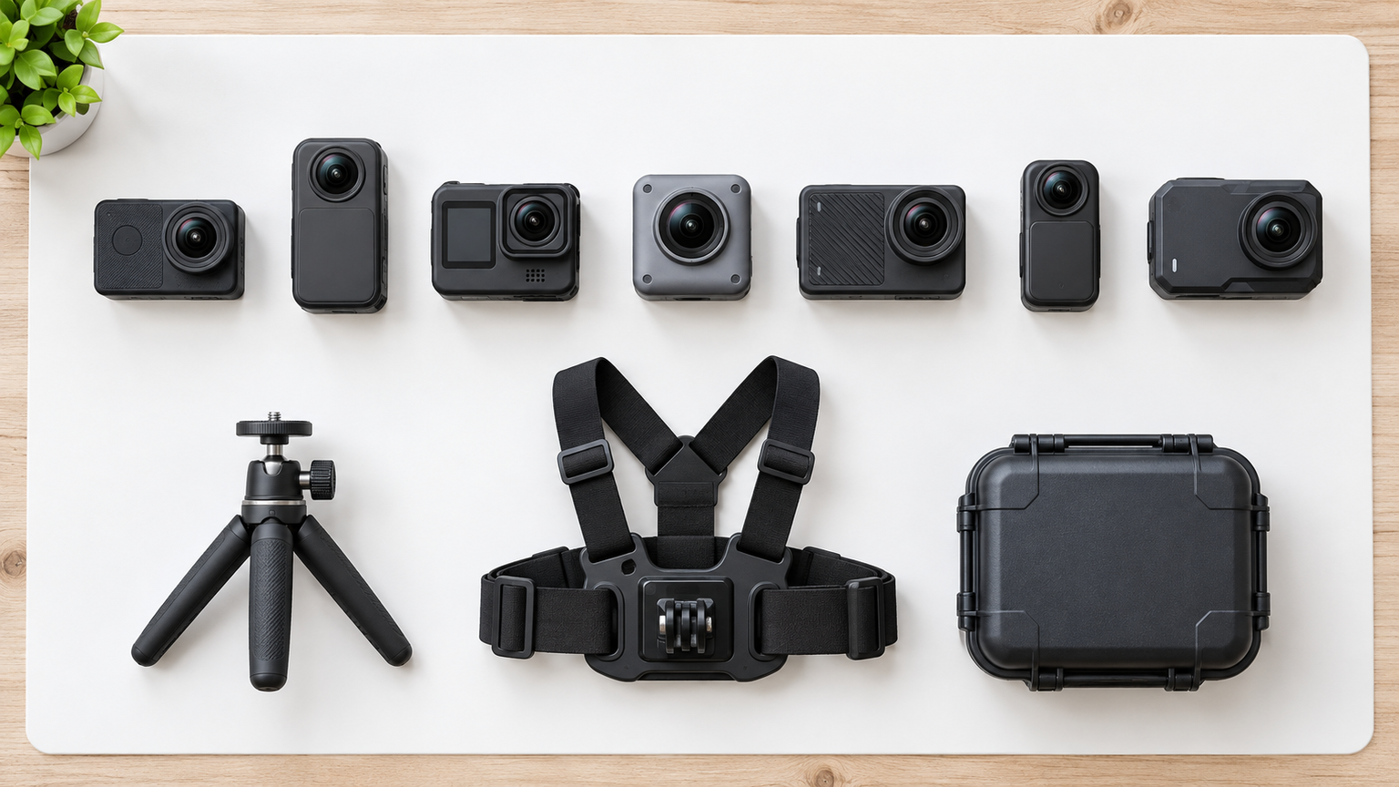 日常撮影向けGoPro本体7機種と撮影用品3製品を比較