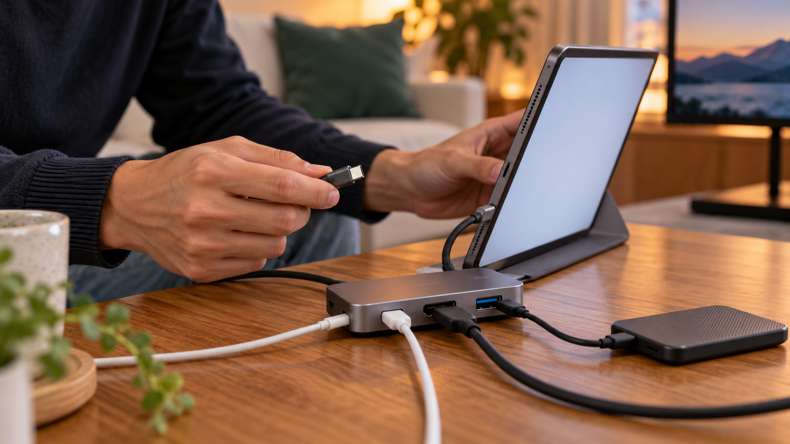 iPad用USB-Cハブは端子の役割から選ぼう