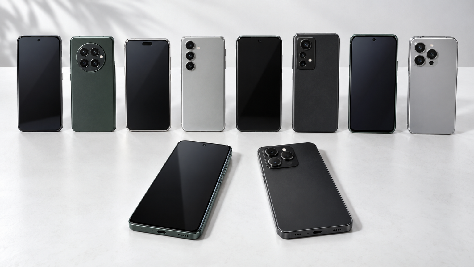 中古・整備済み品として販売されるハイエンドスマートフォン本体8件と比較対象2件を比較