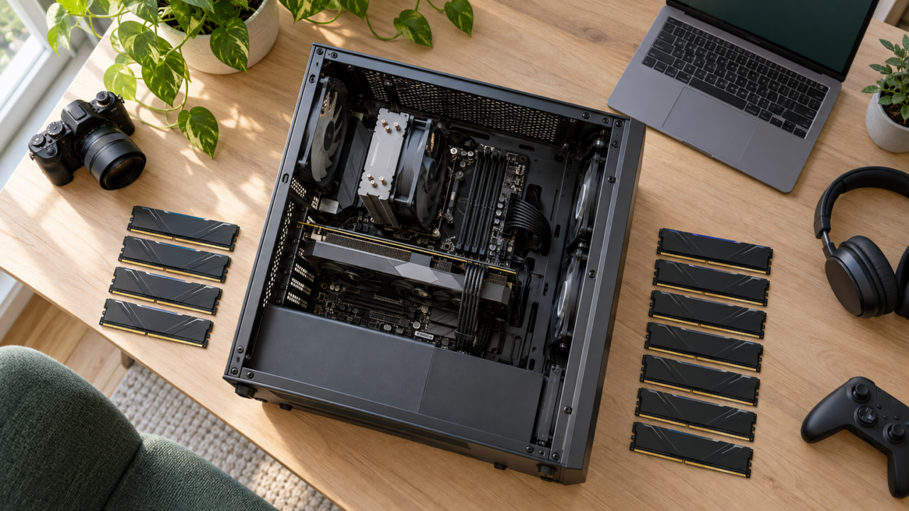 PCメモリ容量による違いは？16GBと32GBを用途別に比較