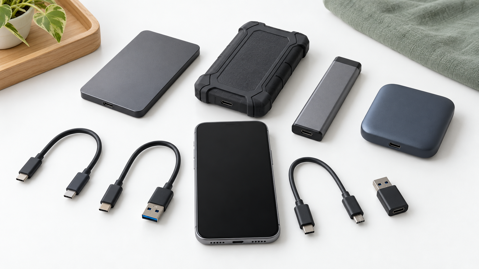 iPhoneと接続しやすい外付けSSD10製品を比較