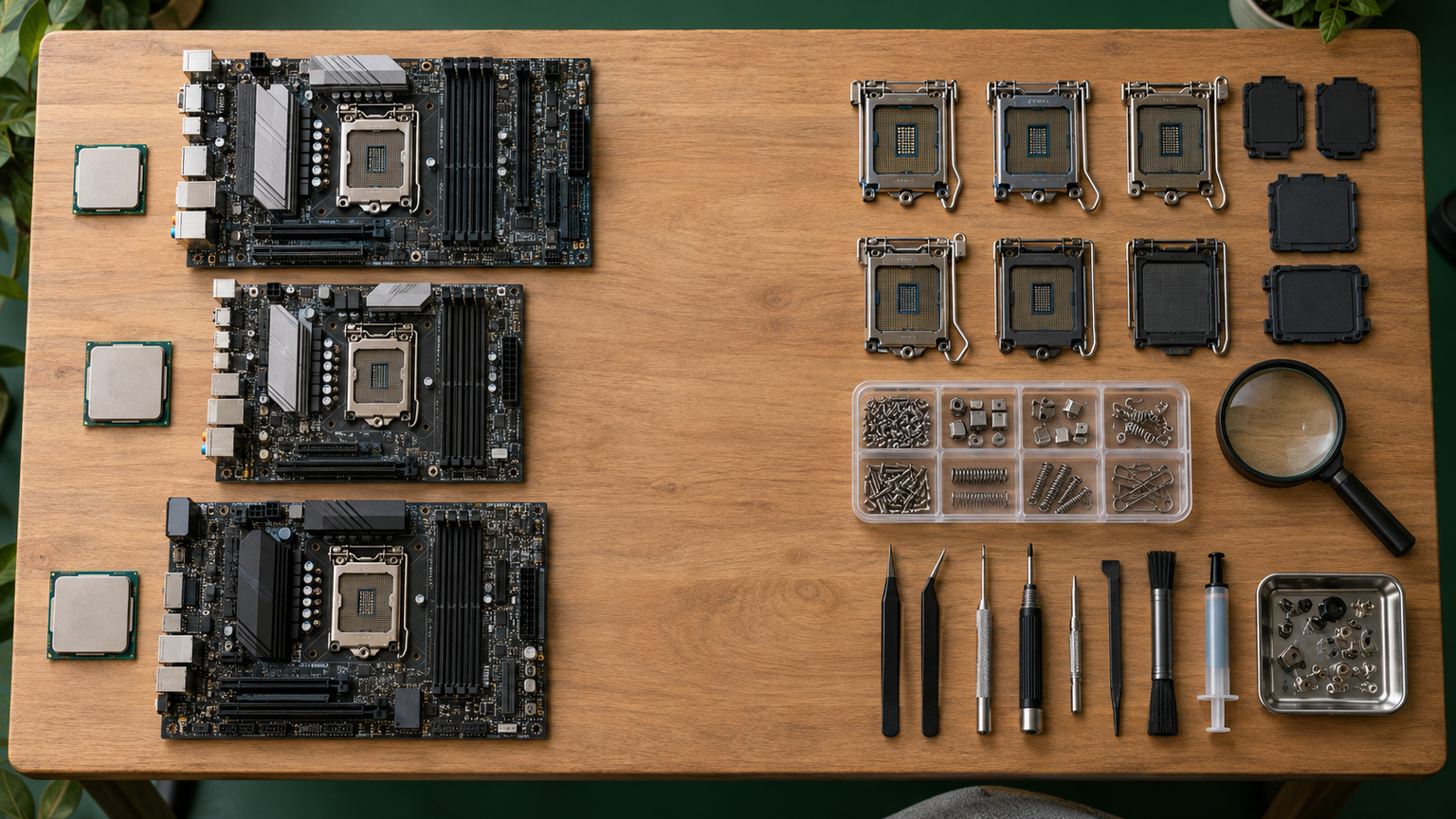 CPU・マザーボードセットとソケット修理部品10件を比較