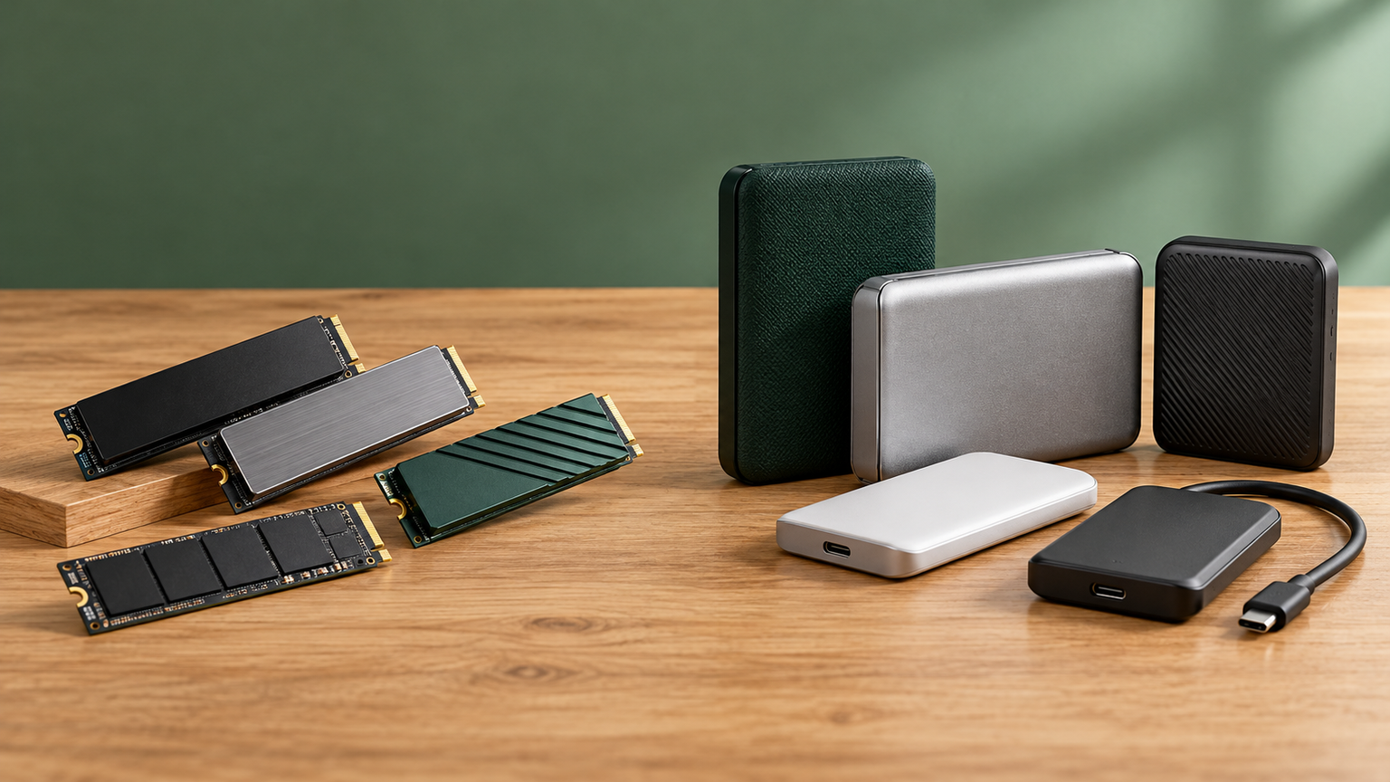 スティック型とポータブル型のSSD10商品を比較