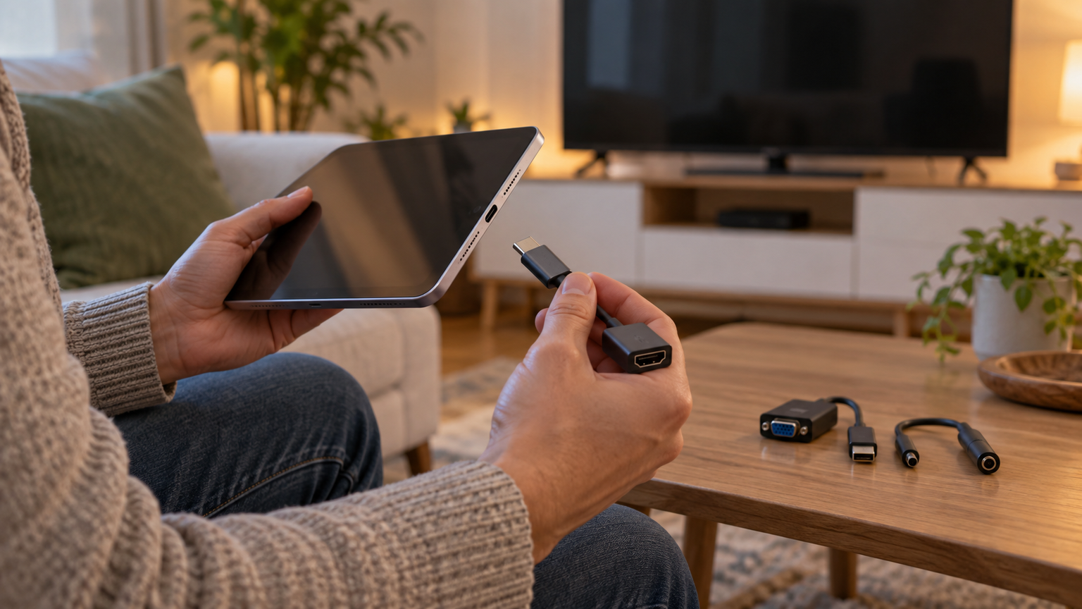 タブレットとテレビのHDMI接続は端末仕様から決めよう