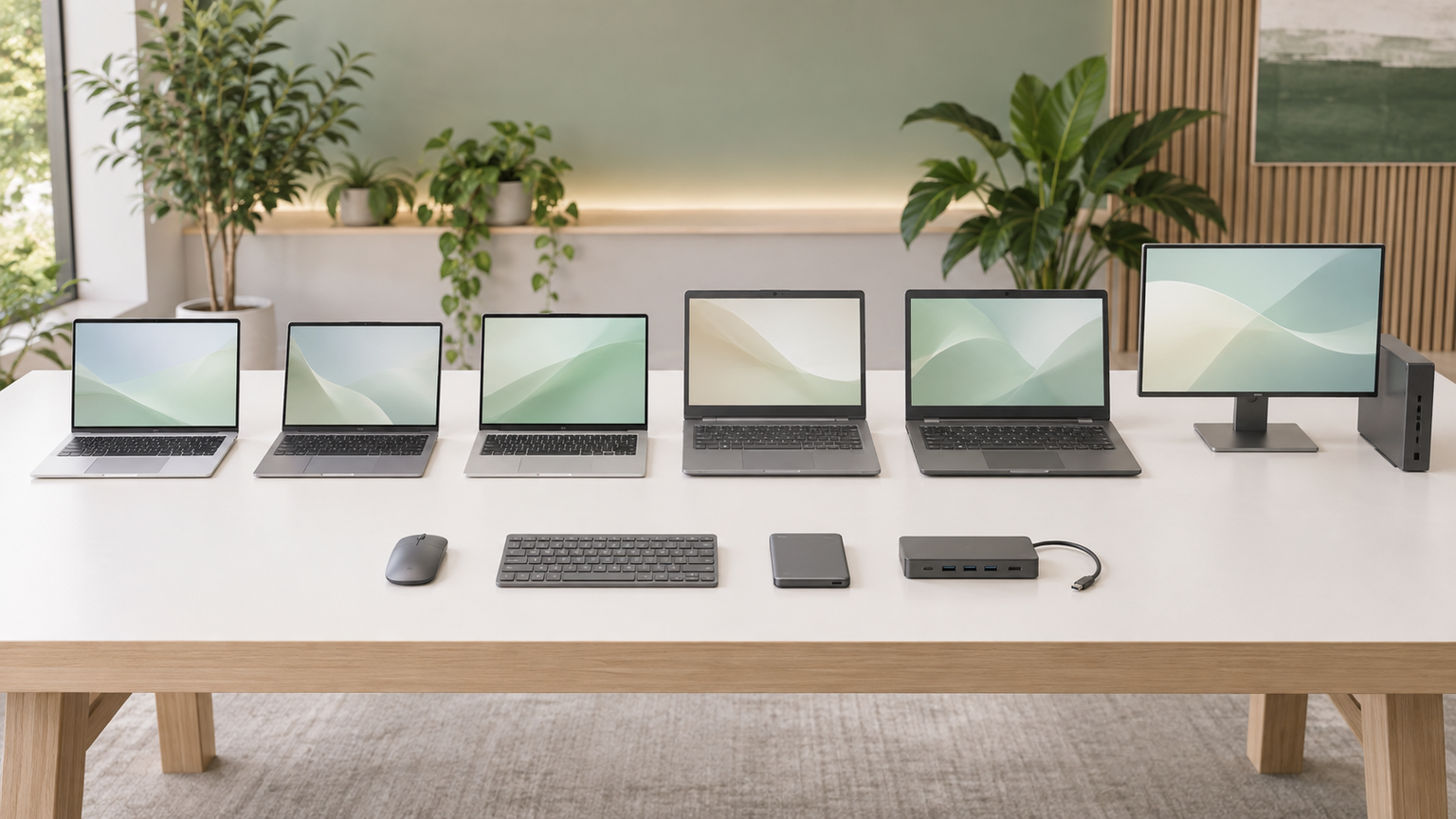 仕事用のMacまたはWindows PC6件と関連用品4件を比較