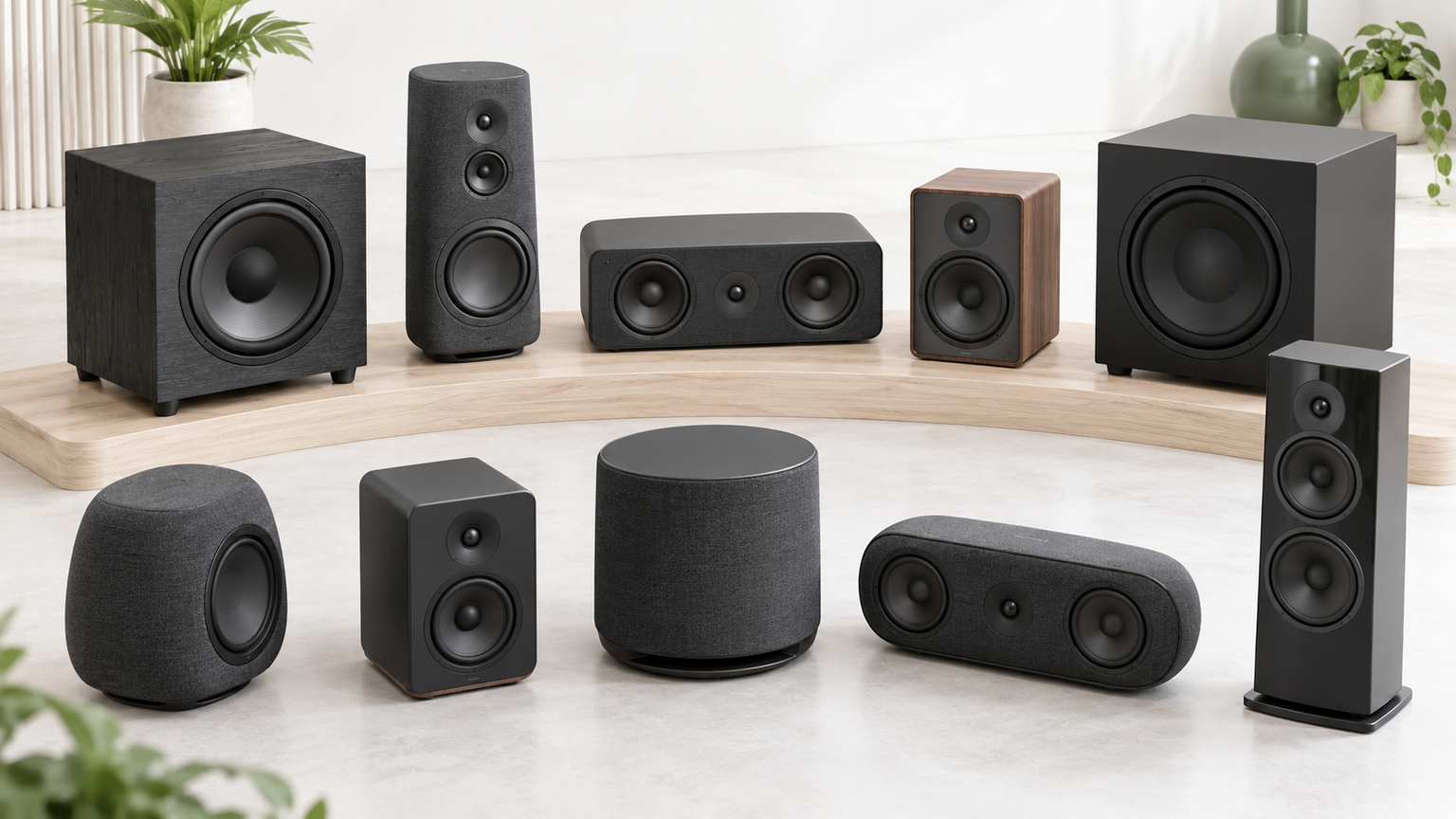 低音専用機とウーハー内蔵スピーカー10製品を比較