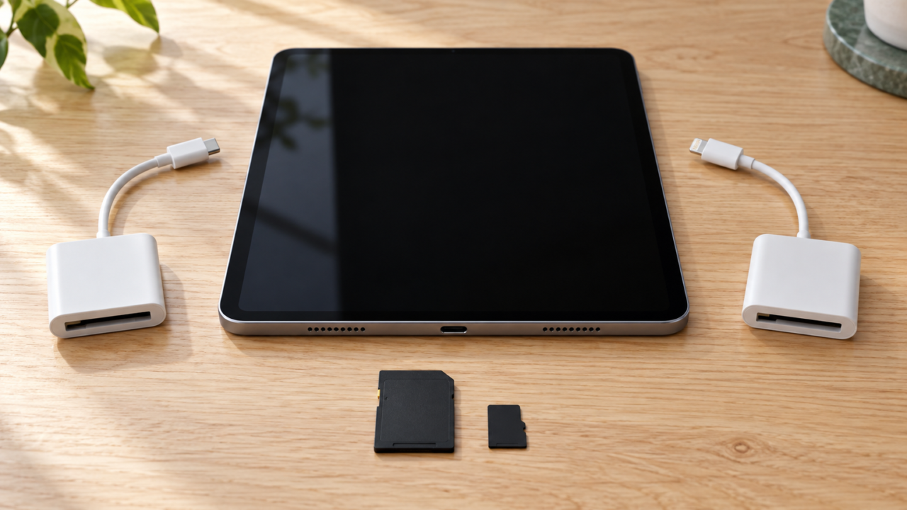 iPad SDカードリーダーのおすすめは？USB-C・Lightning対応を比較