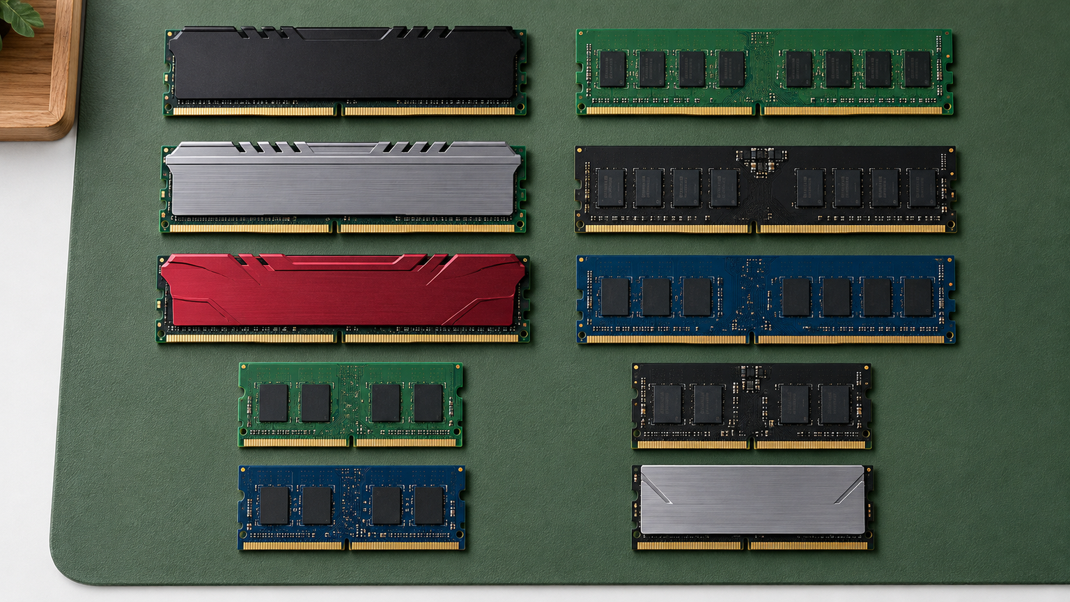 DDR4メモリ10製品を容量・形状・速度で比較