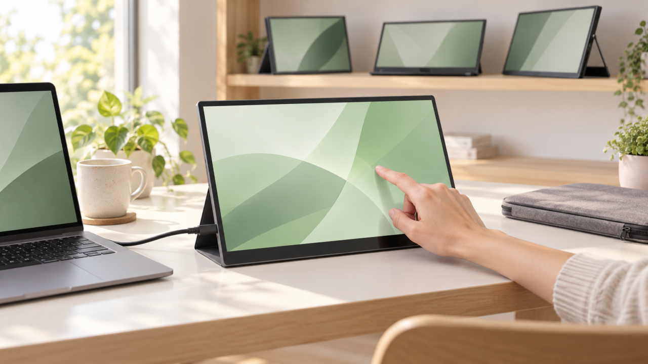 おすすめのタッチパネル搭載モバイルモニター10選｜接続条件と選び方