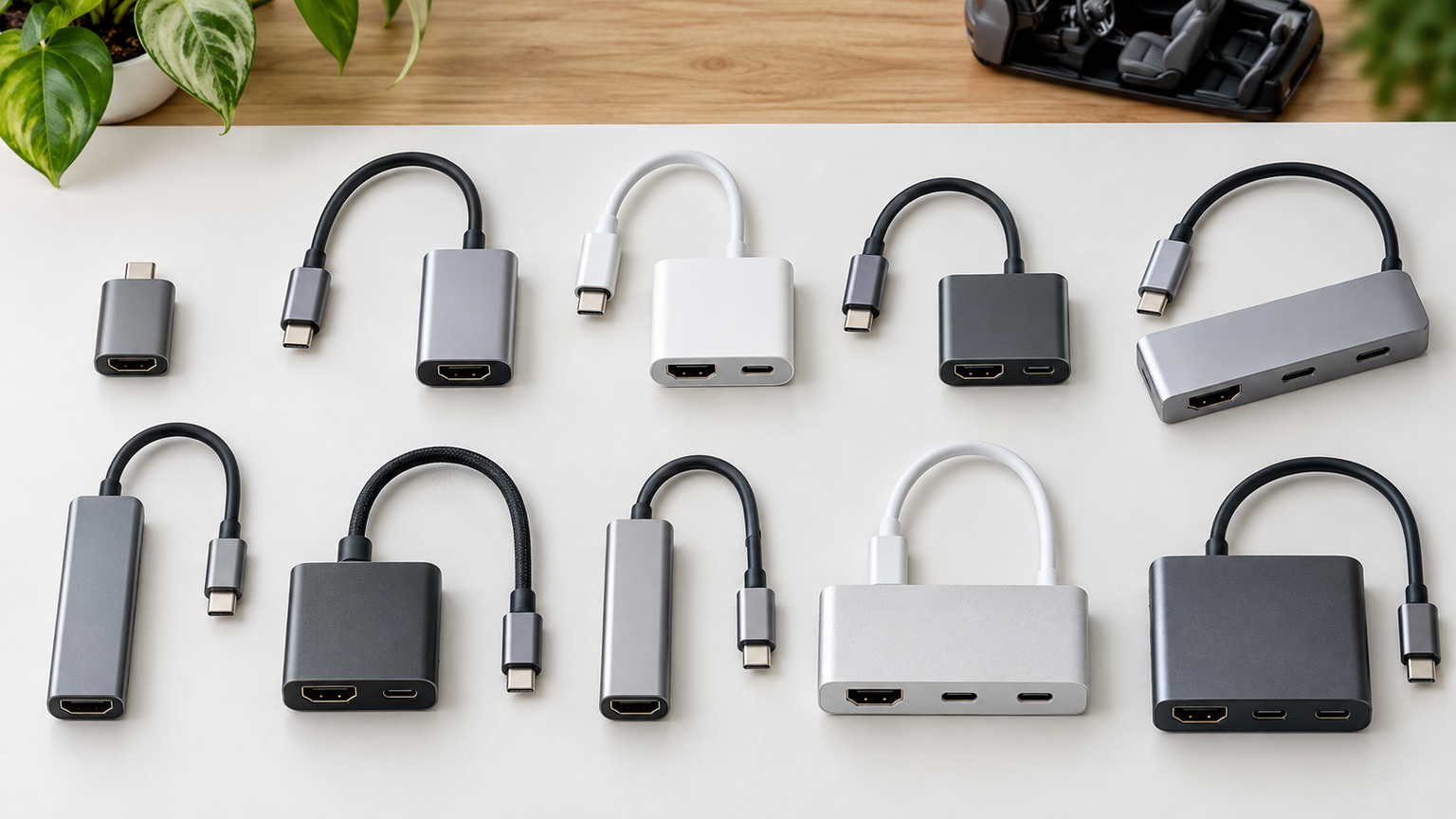車載対応を見分けながらUSB-C映像出力製品10件を比較