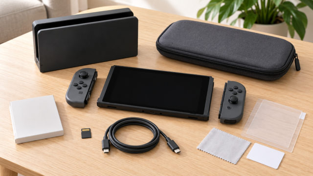Switchを買ったら必要なものは？本体選びと周辺機器のそろえ方