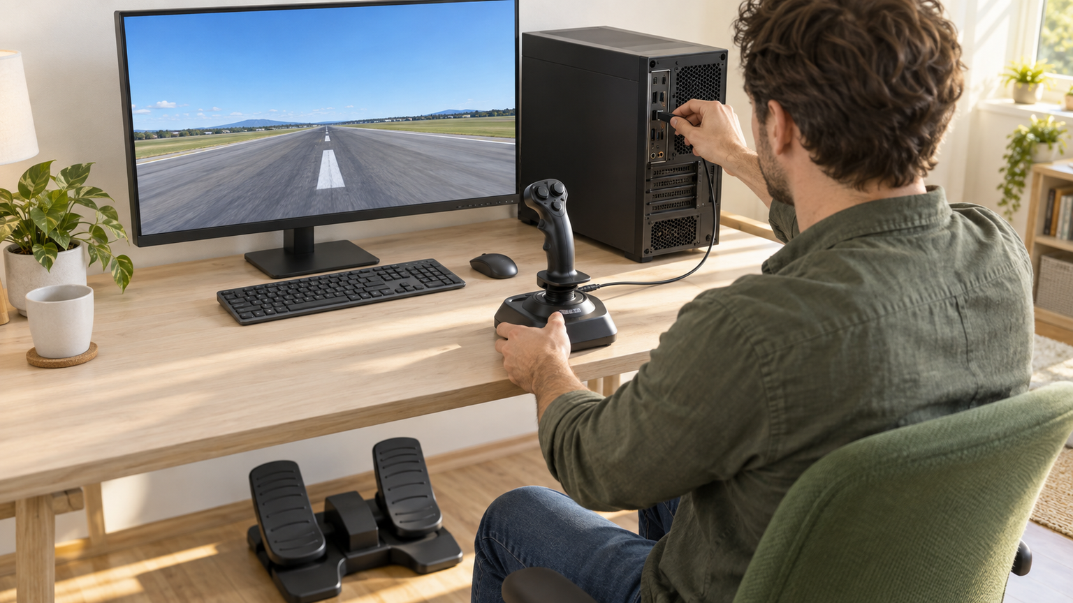 PC向けフライトシミレーターの選び方と始め方