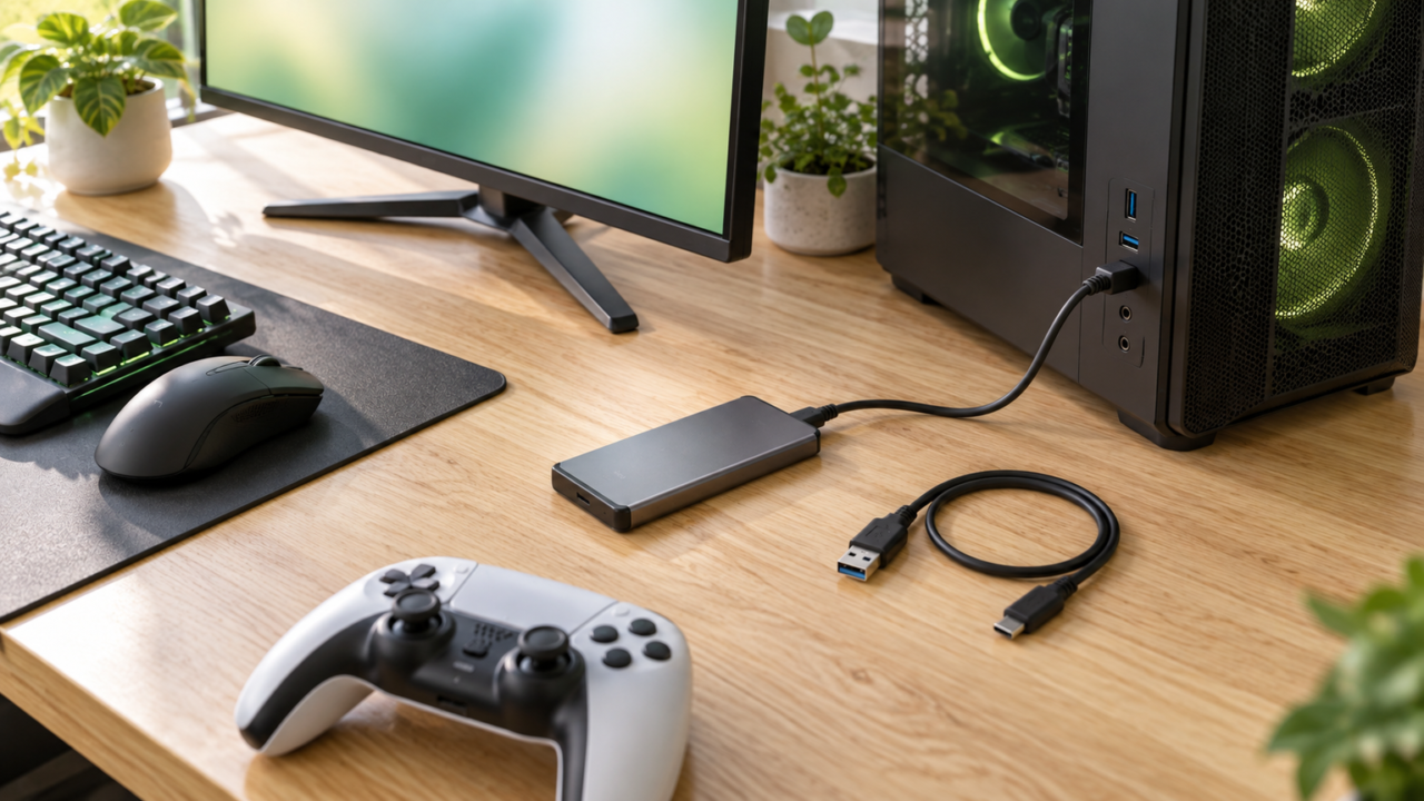 外付けSSDのゲームでの使い方は？接続・移動・起動できない原因を解説