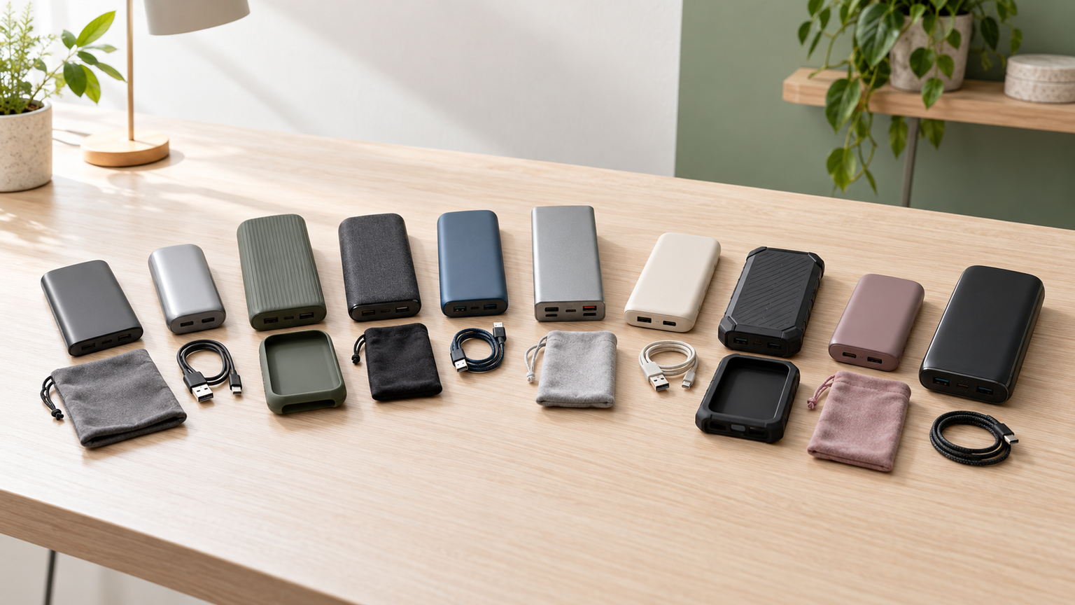 衝撃への備えと使い方で比べるモバイルバッテリー10選
