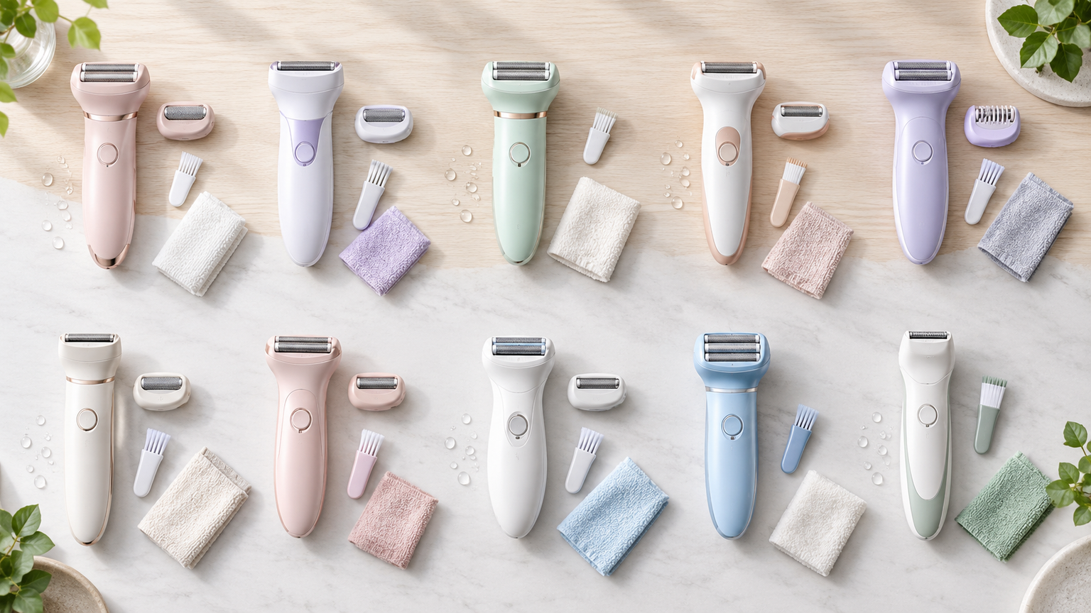 女性向け電気シェーバー10製品を手入れ方法で比較