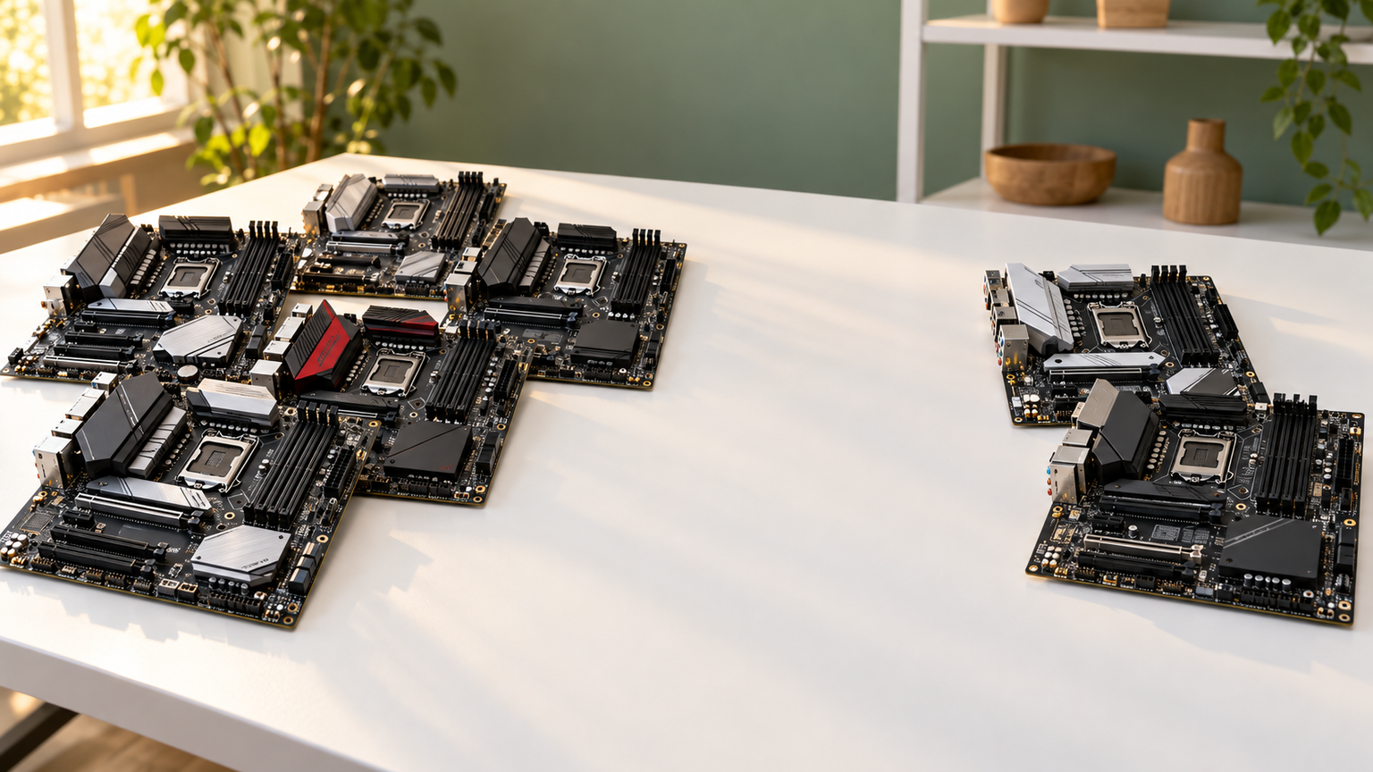 Core Ultra 7向け8製品とAMD構成の比較候補2製品