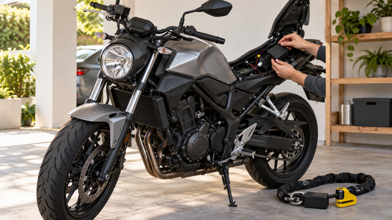 バイクのGPSは意味ない？盗難対策で役立つ条件と選び方