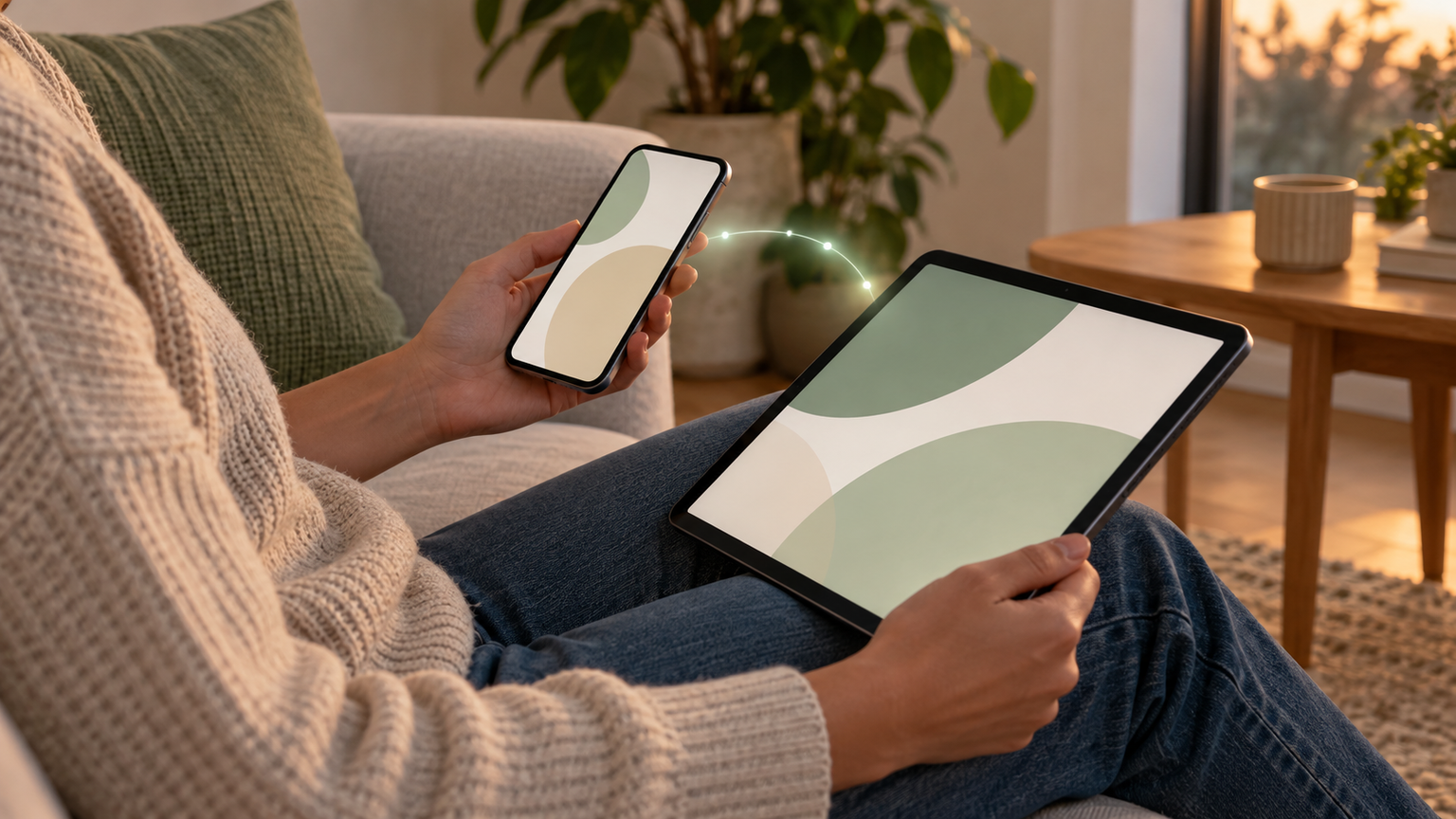 Androidタブレットとスマホを連携する方法と注意点