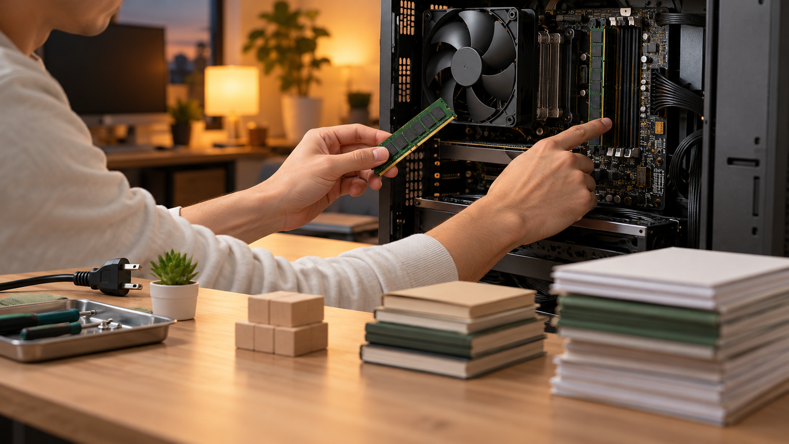 8GB・16GB・32GBは作業量と増設条件で決める