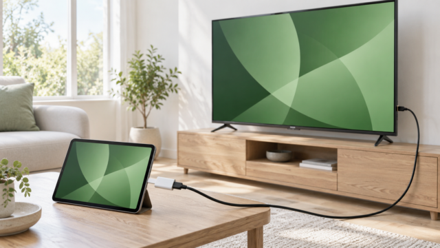 タブレットとテレビをHDMI接続する方法｜映らない原因と選び方