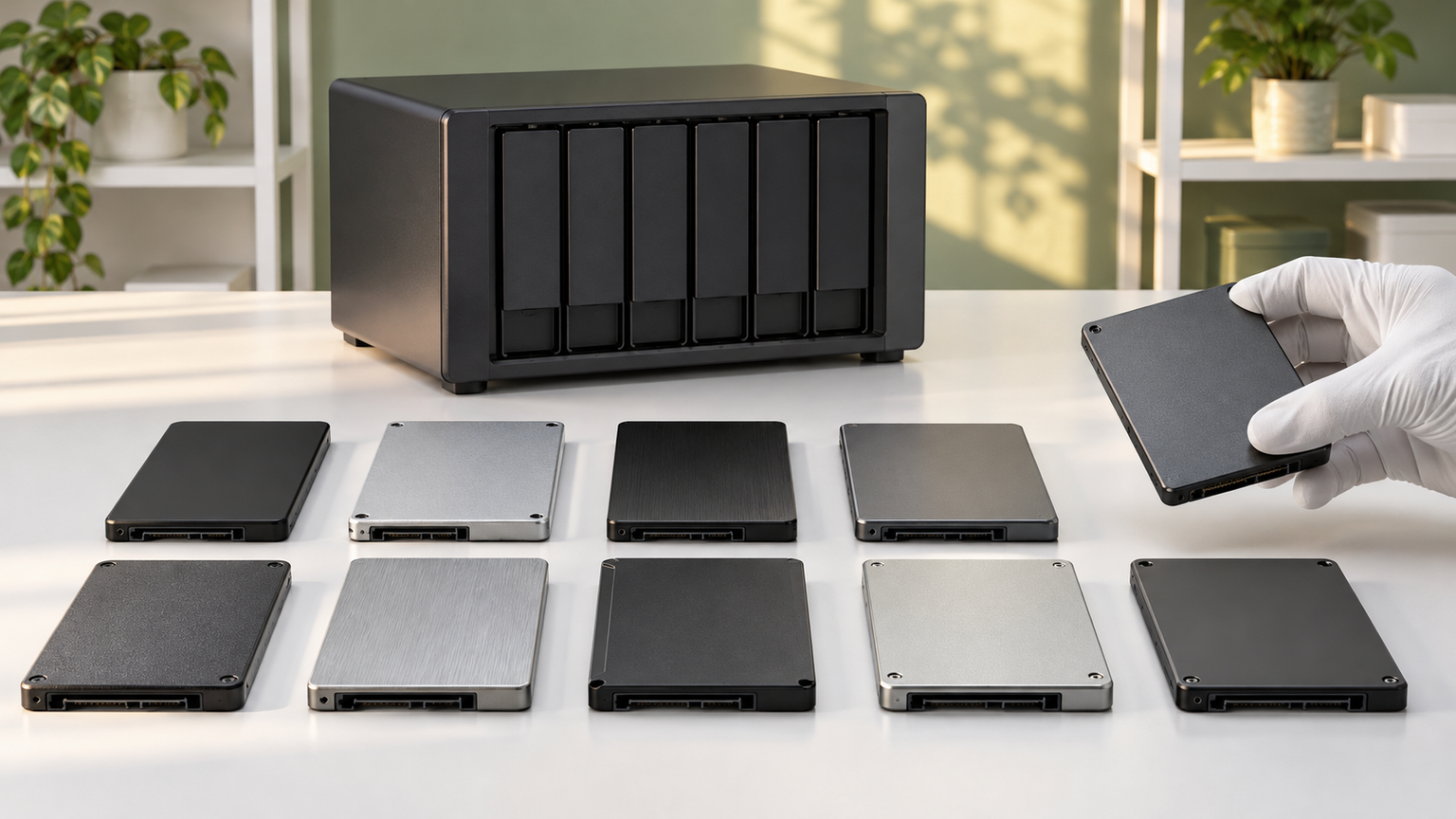 SSD対応NASとNAS向けSSD10製品を比較
