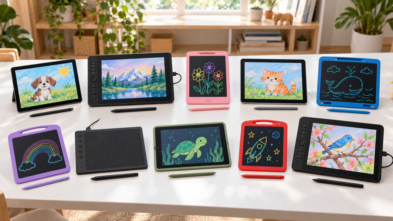 小学生のお絵描きに使えるタブレットとボード10選