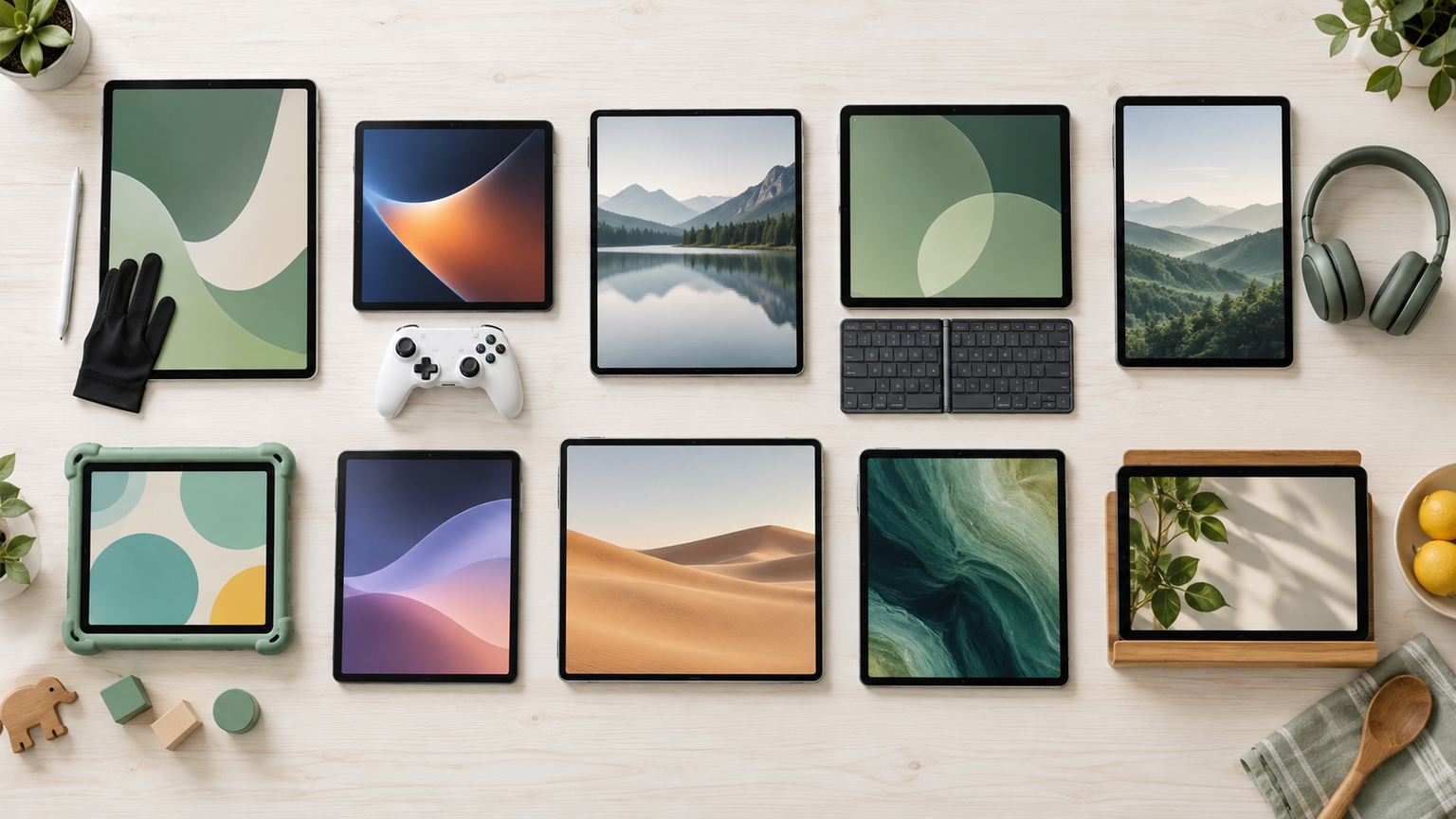 用途の異なるシャオミ系タブレット10機種を比較
