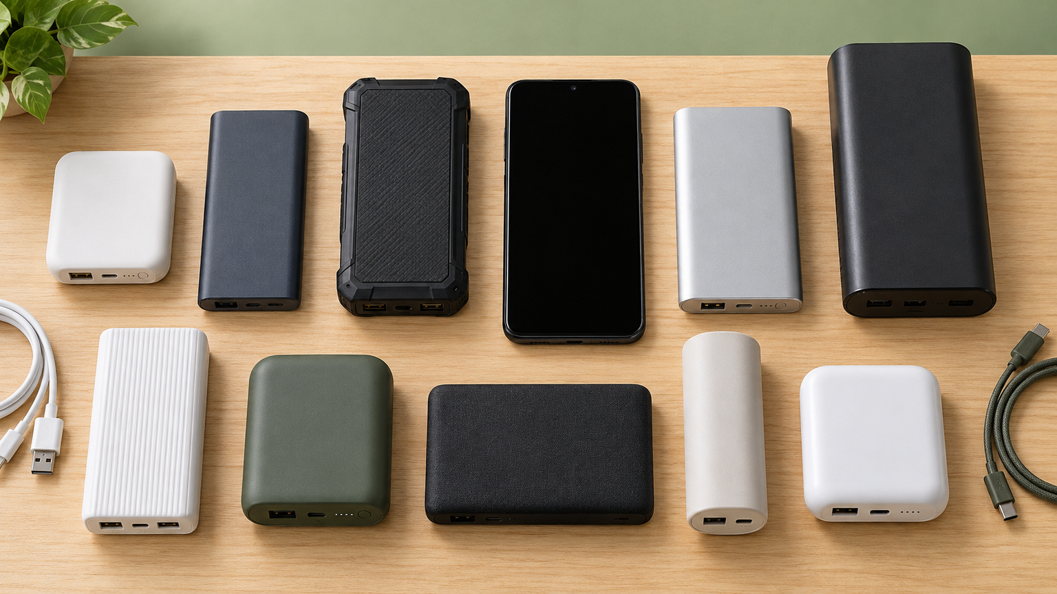 Androidで使いやすいモバイルバッテリー10商品の比較