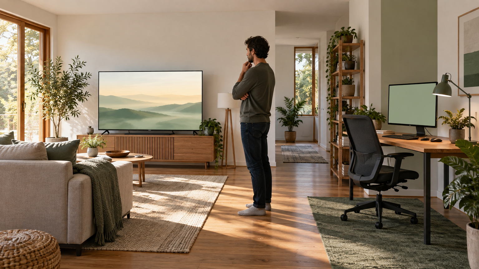 テレビとモニターのどちらを選ぶべきか