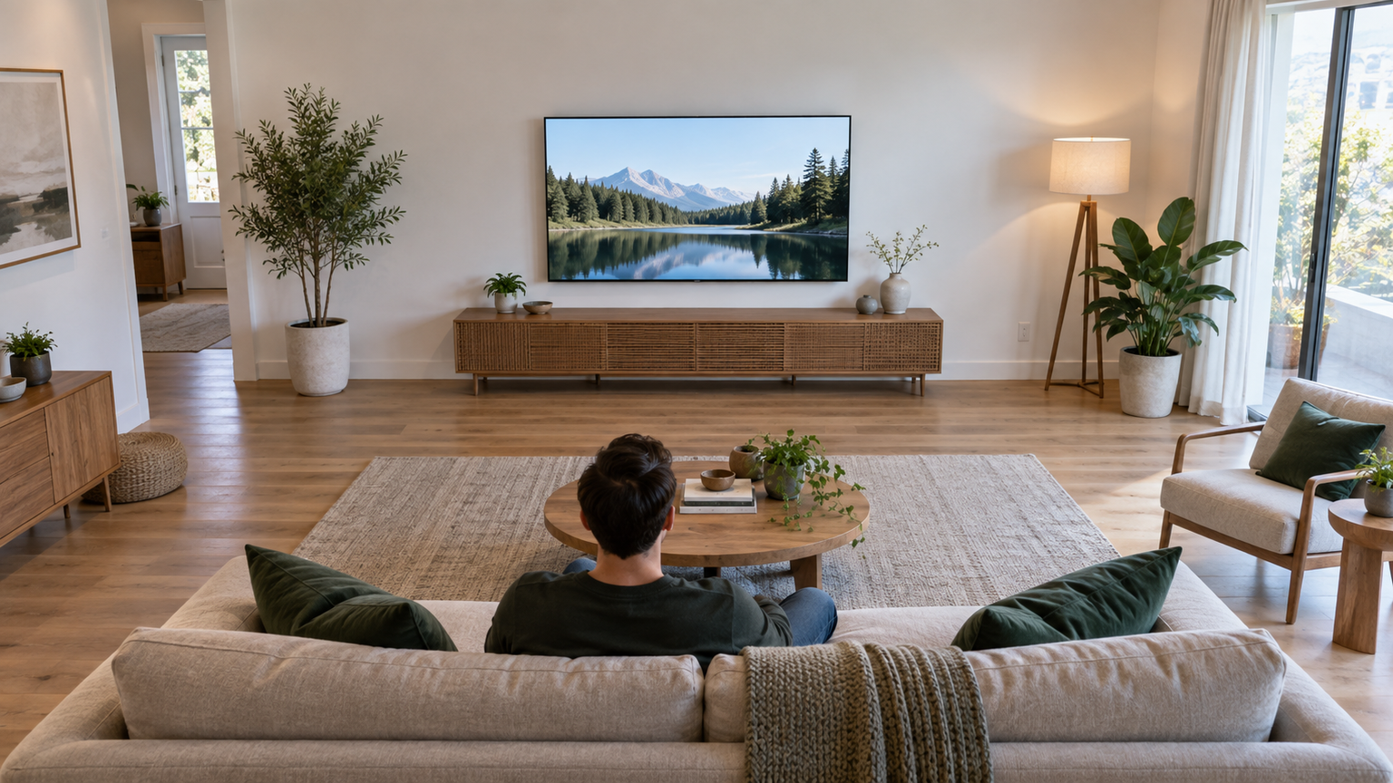 65インチテレビが大きすぎるか判断する方法