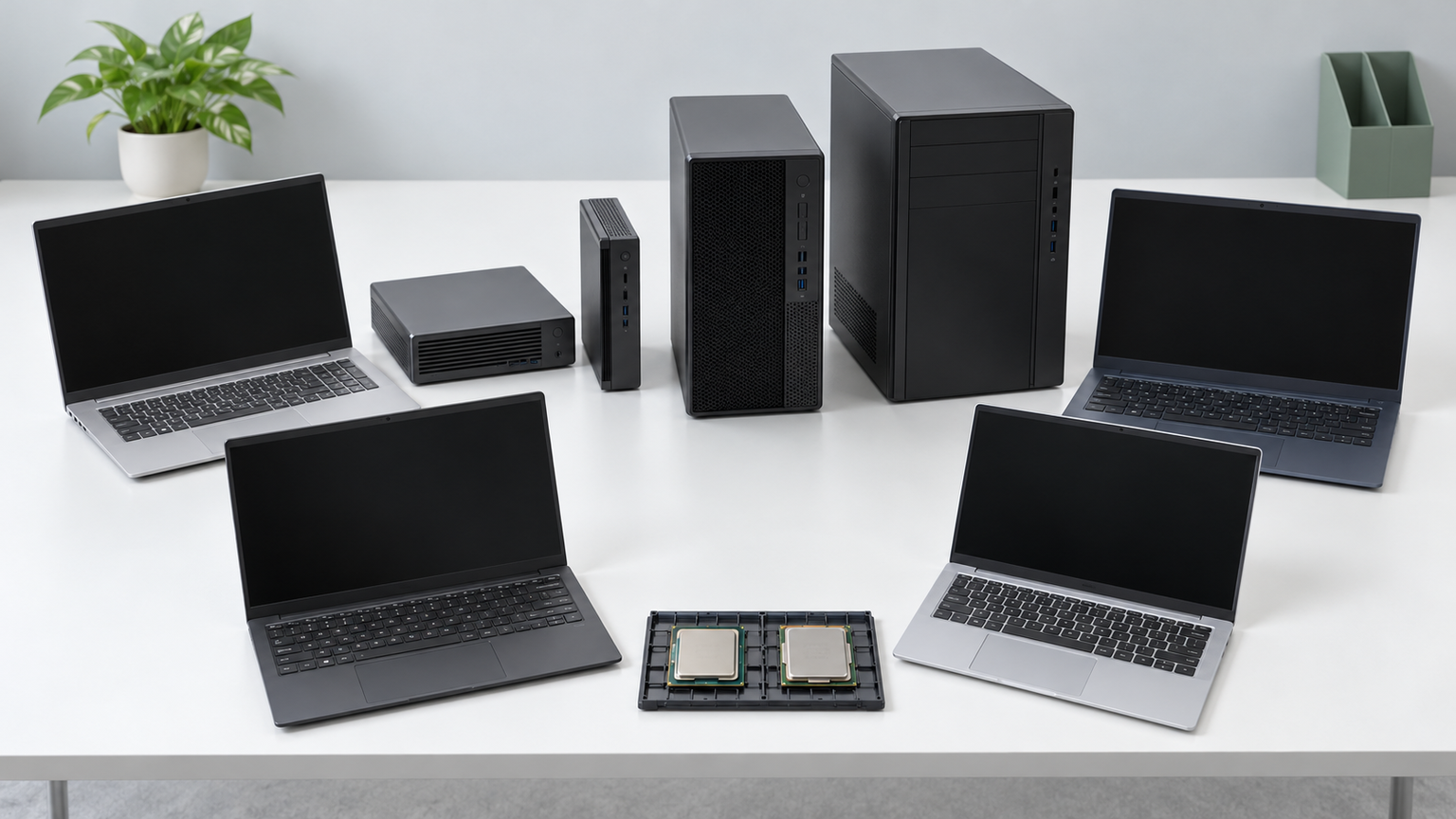 AMD・インテル系のCPUとビジネスPC10件を比較