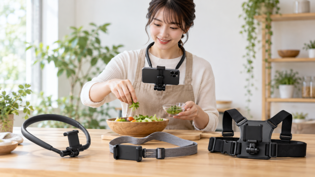 スマホの首掛け撮影におすすめのホルダー10選｜固定方式と選び方