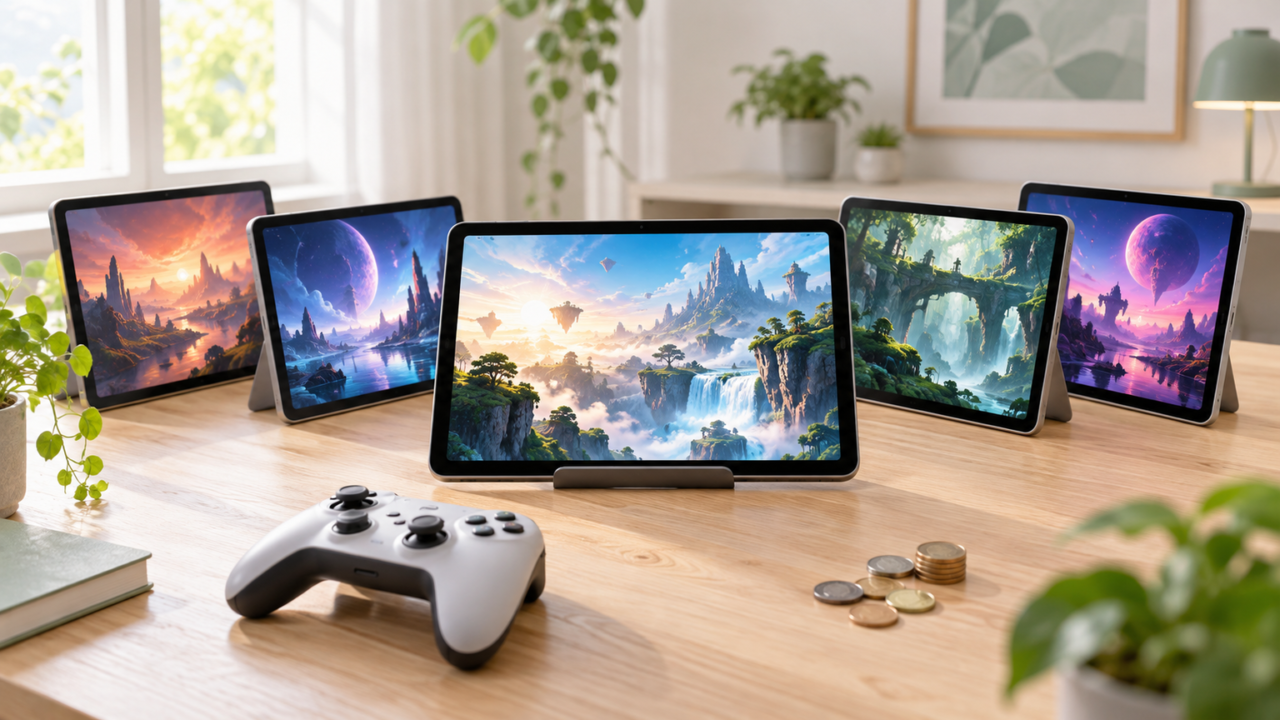 ゲーム用タブレットは1万円以下で選べる？購入前の確認点と10機種比較