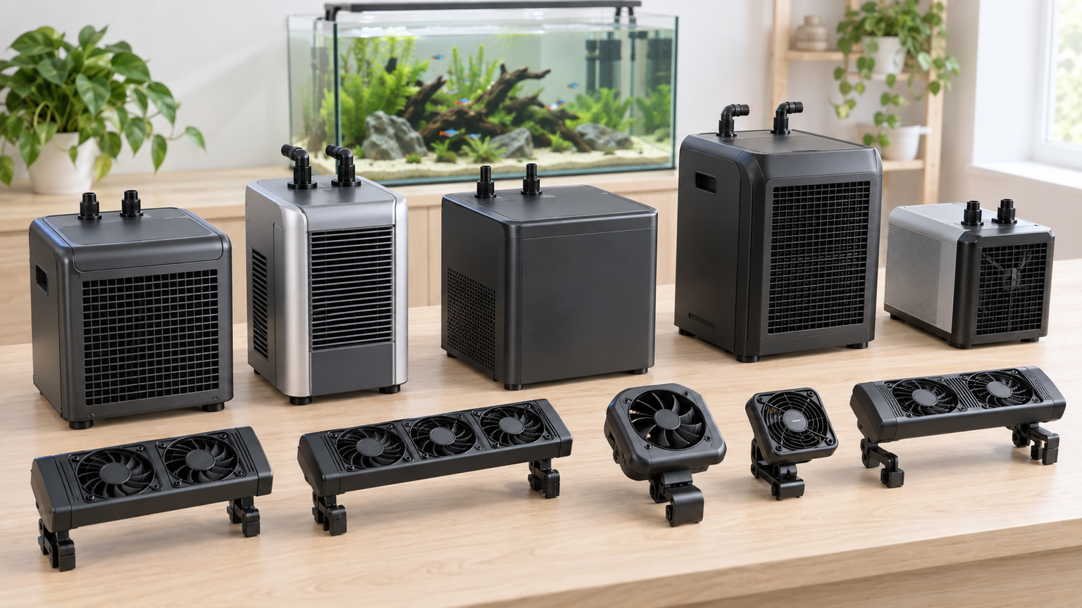 60cm水槽向けクーラーと冷却ファン10製品を比較