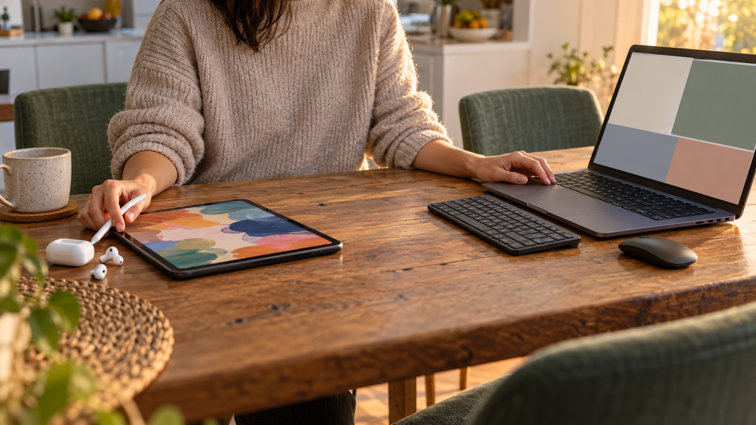 タブレットが必要かどうかは作業の中心で決める